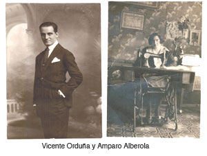 Vicente Orduña and Amparo Alberola