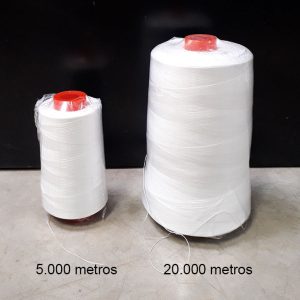 Polyester thread cone