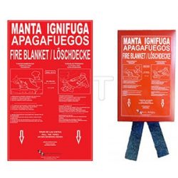 Textil Batavia incorpora a su catálogo Mantas Ignífugas Apagafuegos
